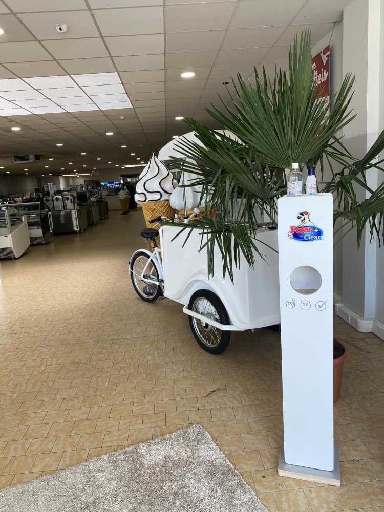 Fingerrein Desinfektionsspender Polar Clean